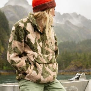 Billabong Camo Sherpa Jacket | NWT